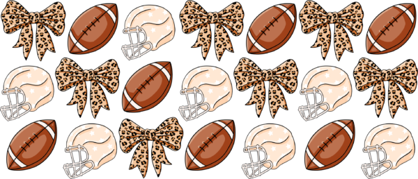 Leopard Bow Game Day