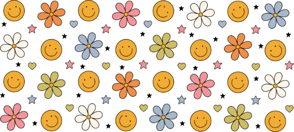 Groovy Smiley Daisies