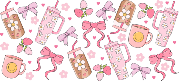 Pink Daisy Sip Society