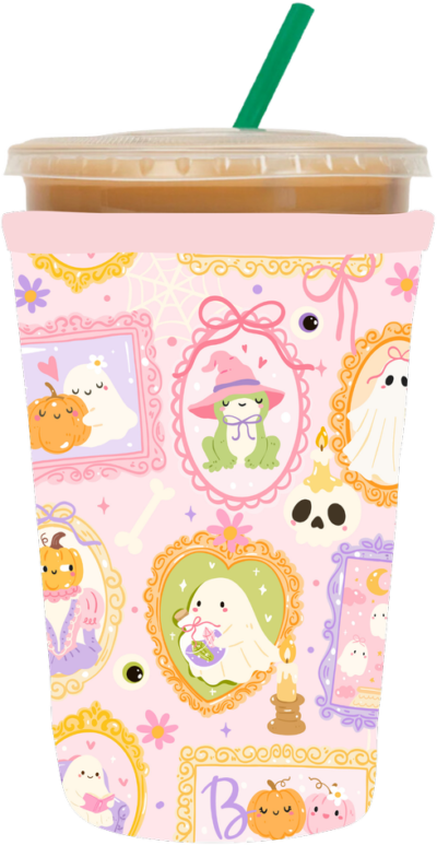 Boo Paintings Coozie