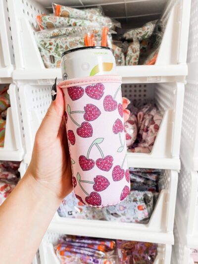 Disco Cherries Slim Can Sleeve