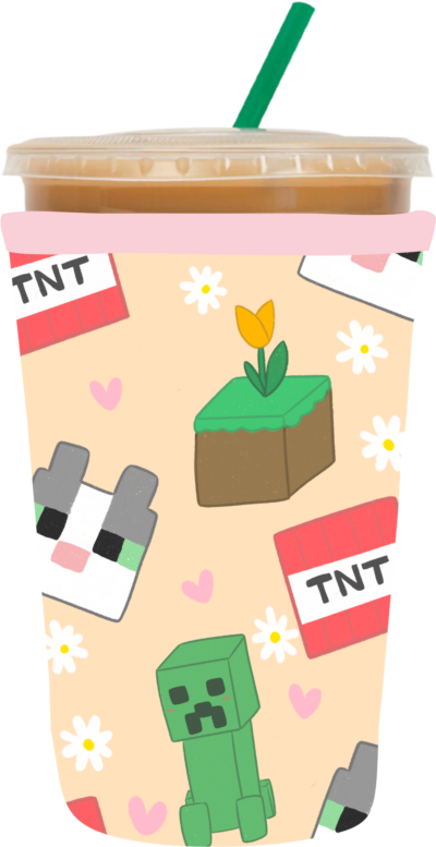 Tnt Green Blocks Coozie
