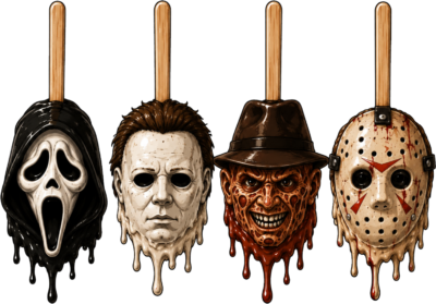 Horror Popsicle Heads