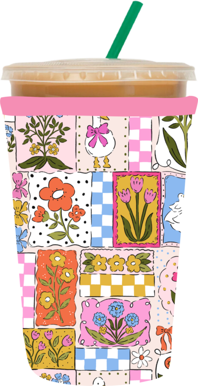Cottage Quilt Coozie