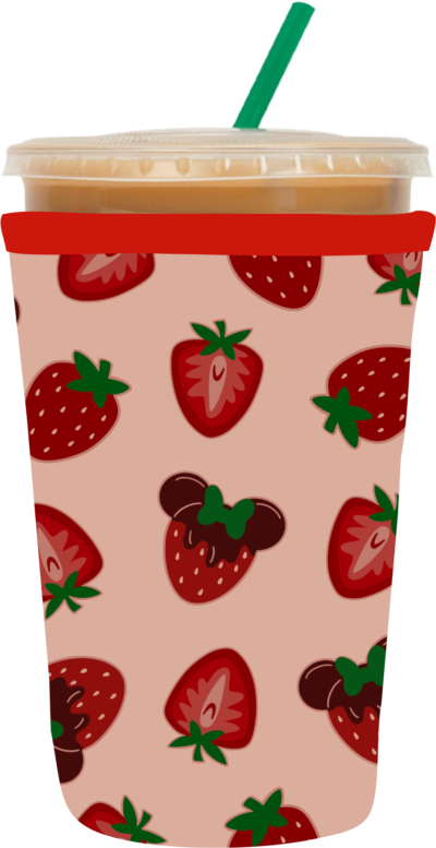 Chocolate Strawberries Coozie