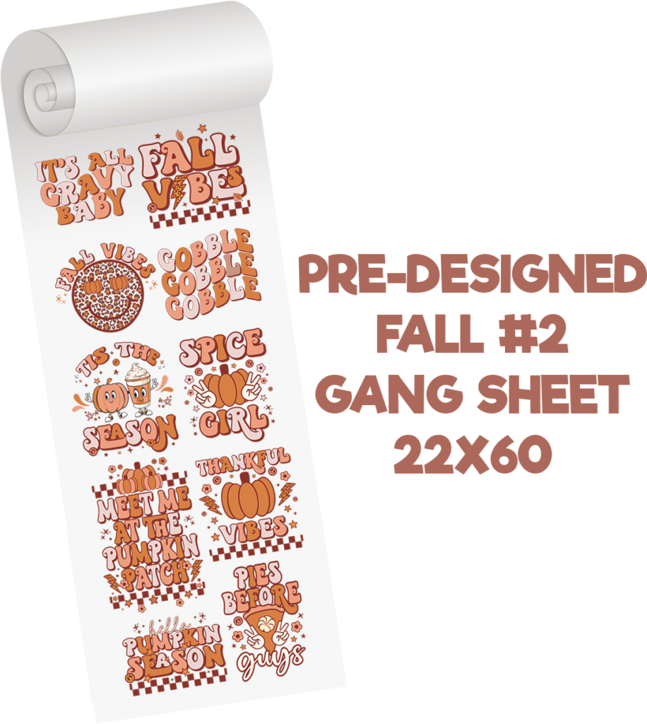 Fall #2 Predesigned Gang Sheet
