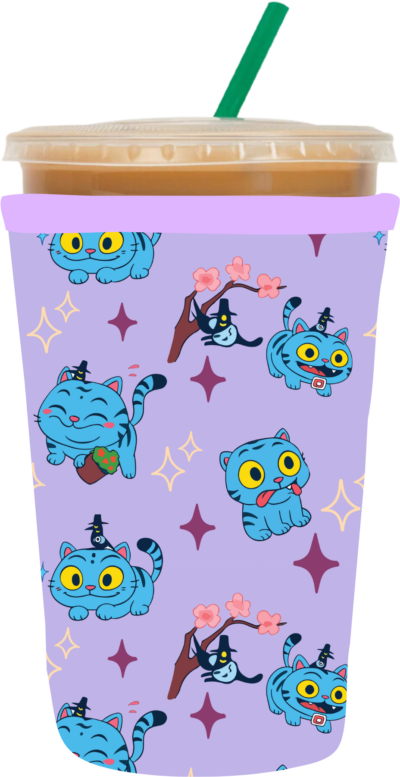 Blue Cat Coozie