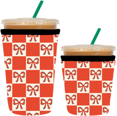 Red Bows Coozie / Coffee Sleeve