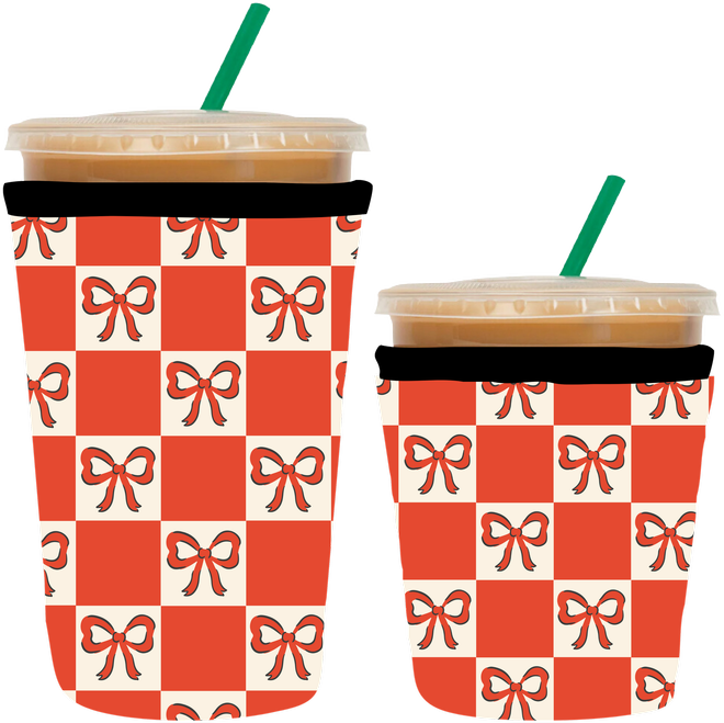 Red Bows Coozie / Coffee Sleeve