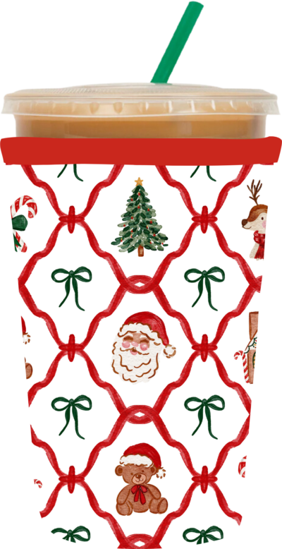 Vintage Christmas Coozie