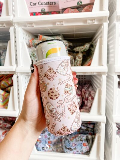 Pink Cookies And Milk Slim Can Sleeve