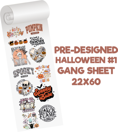 Halloween #1 Predesigned Gang Sheet