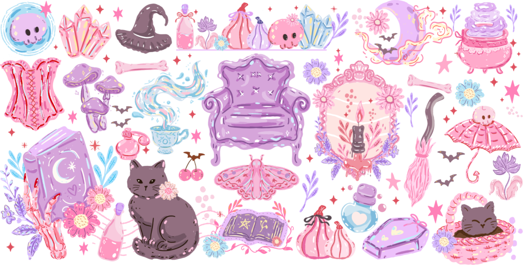 Witchy Wonderland Cupwrap