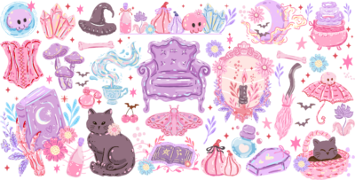 Witchy Wonderland Cupwrap