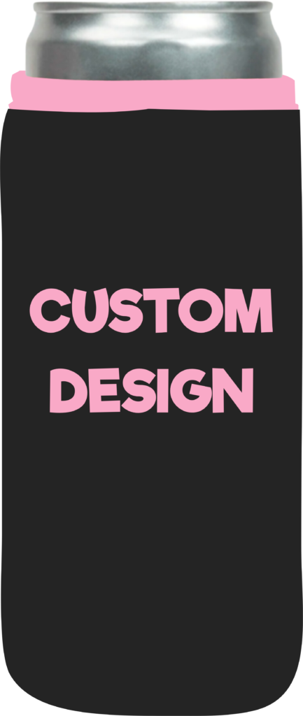 Custom Slim Can Sleeve — your design on a coozie