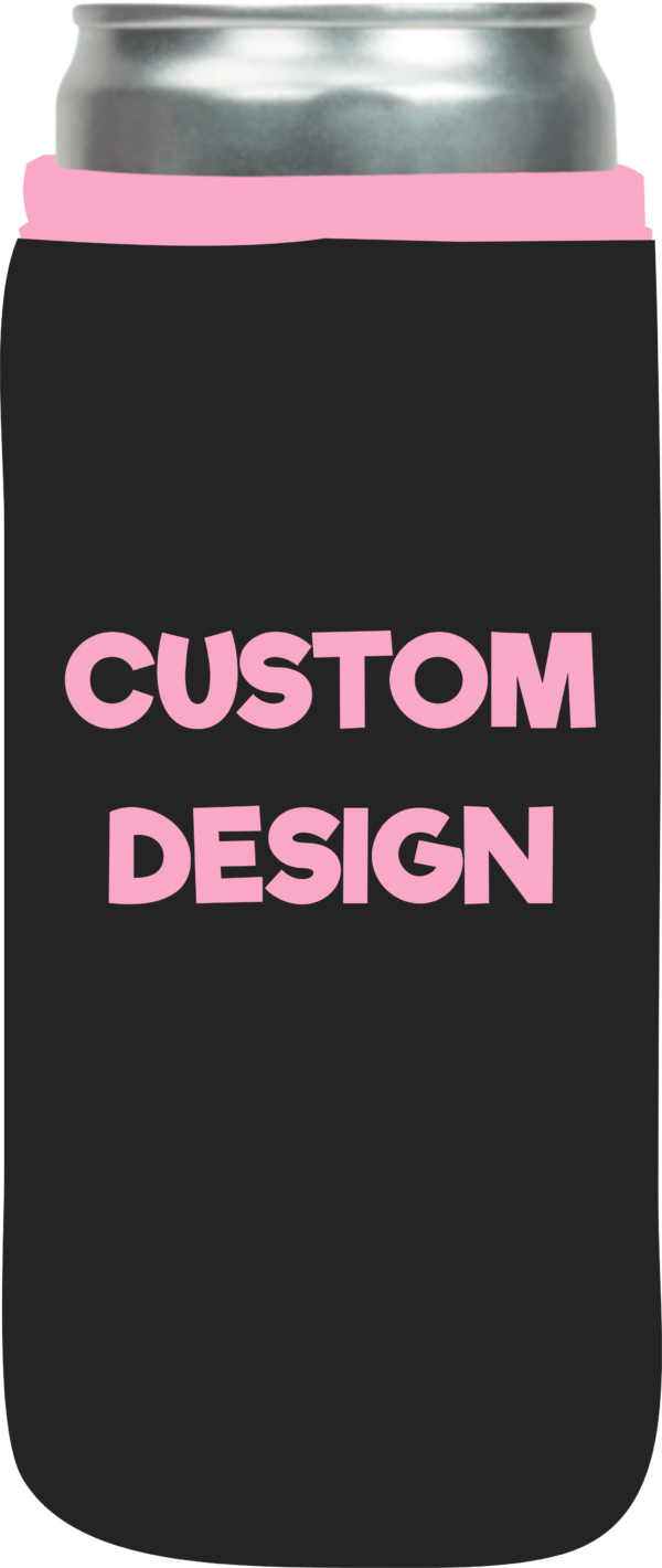 Custom Slim Can Sleeve — your design on a coozie