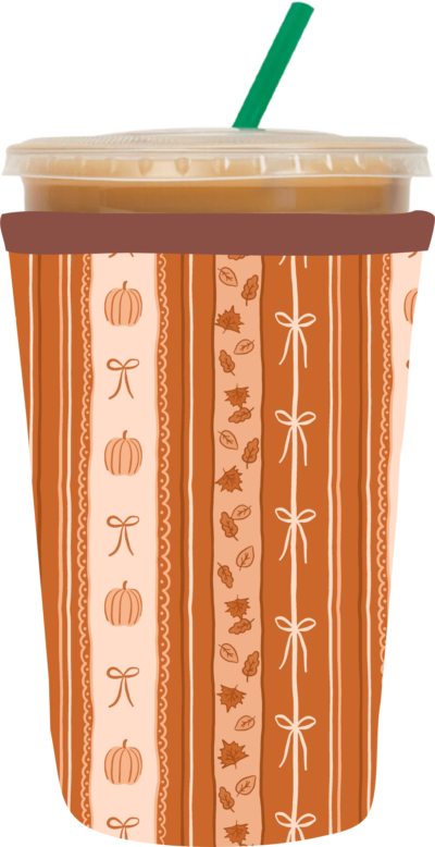 Fall Bows Coozie