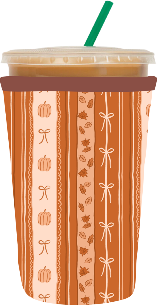 Fall Bows Coozie