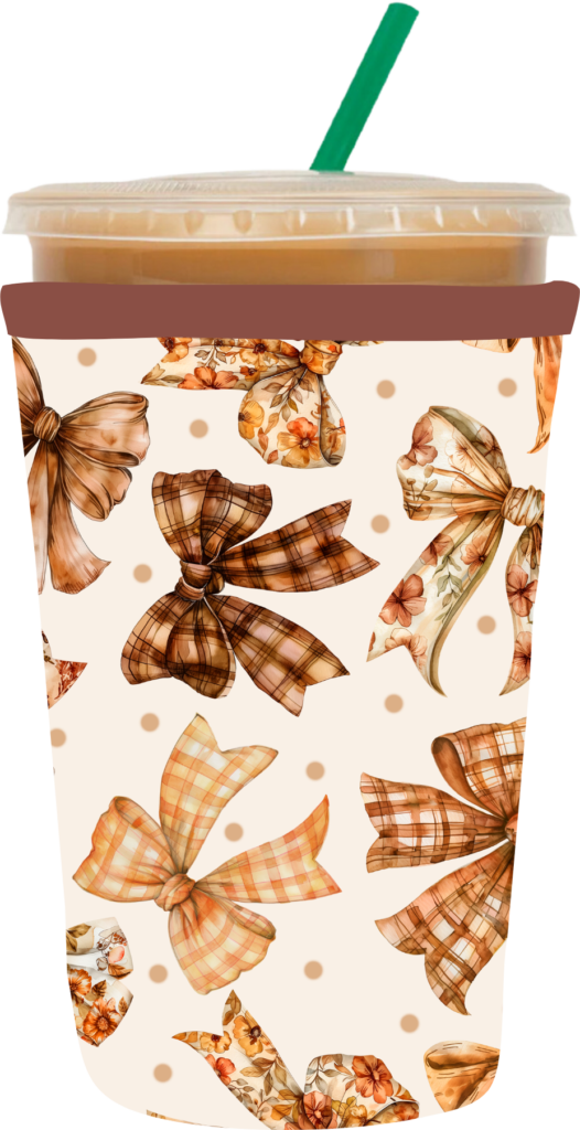 Autumn Bows Coozie