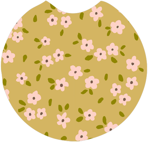 Green Floral Car Coasters - Image 3