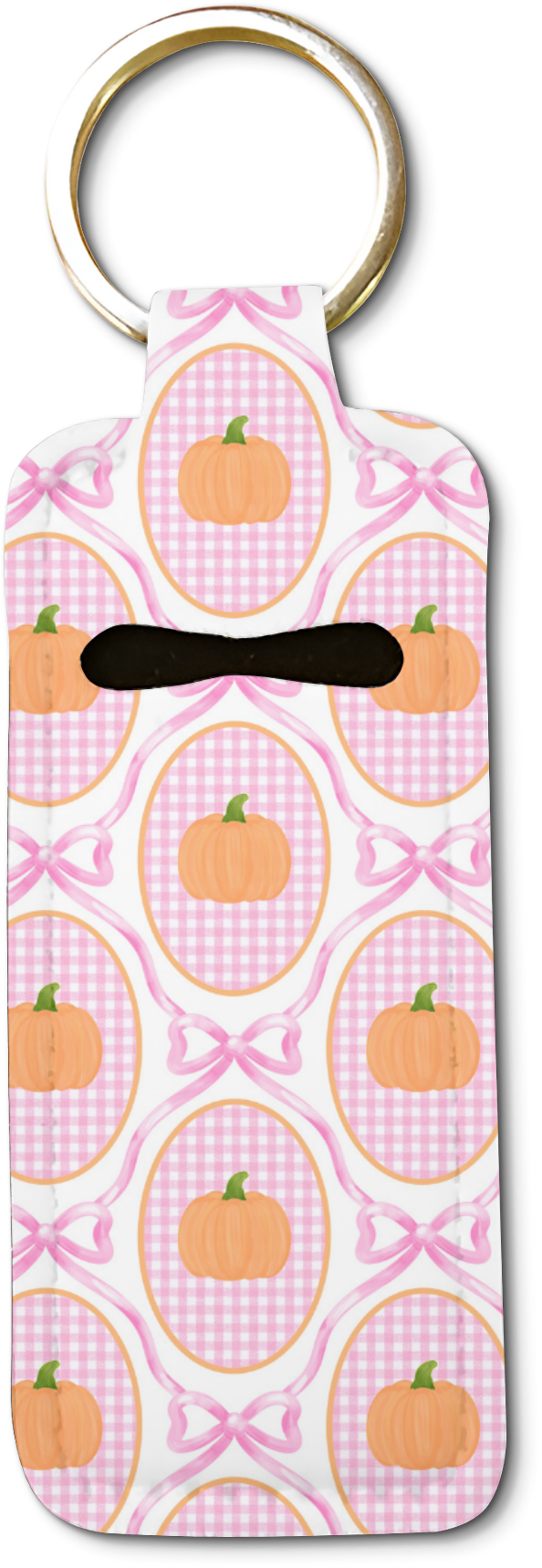 Pumpkin Bows Chapstick Lip Gloss Holder