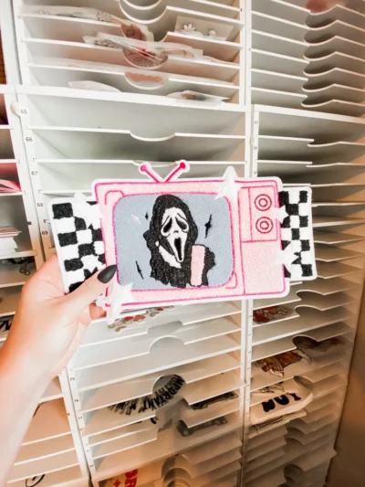 Scary Movie Night TV Patch