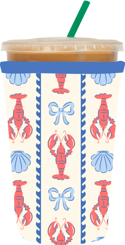 Lobster Bows Coozie