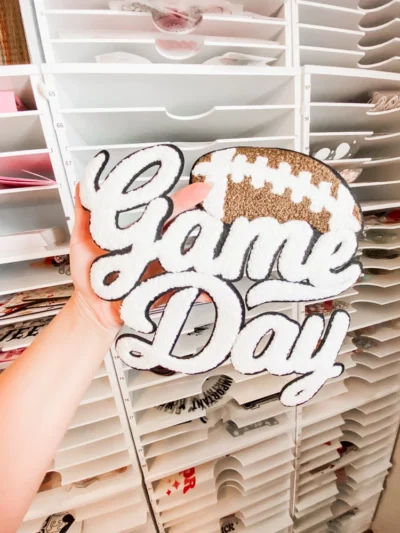 Game Day Chenille Patch