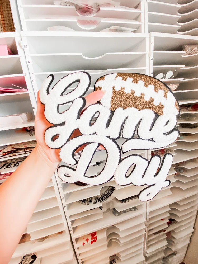 Game Day Chenille Patch