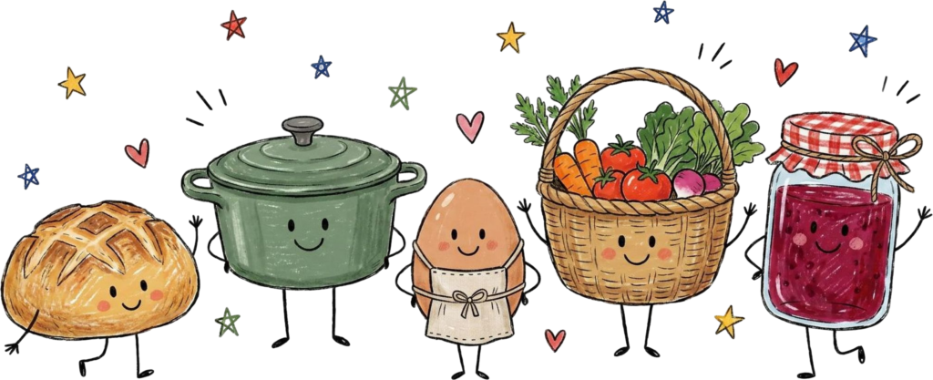 Happy Kitchen Friends