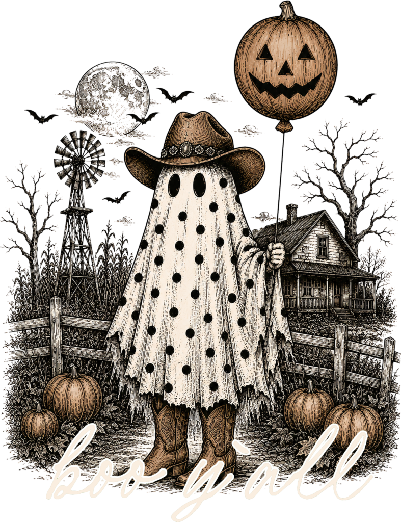 Bootiful Cowboy Ghost