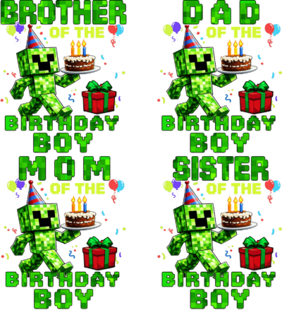 Pixel Birthday Celebration Bundle