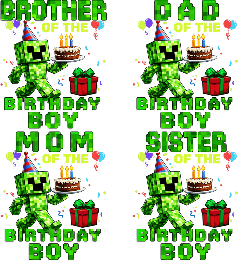 Pixel Birthday Celebration Bundle