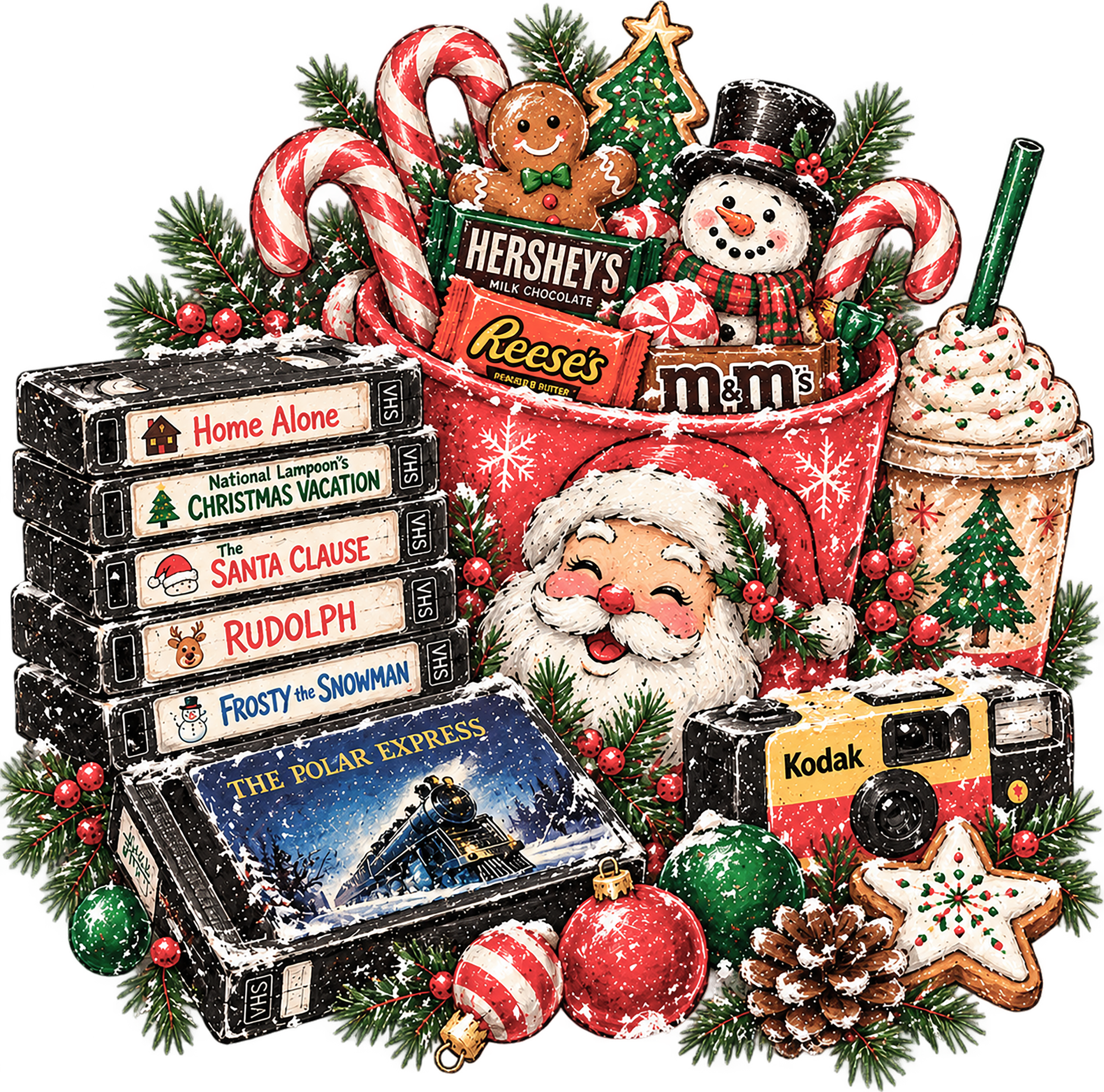 Nostalgic Christmas Movie Night