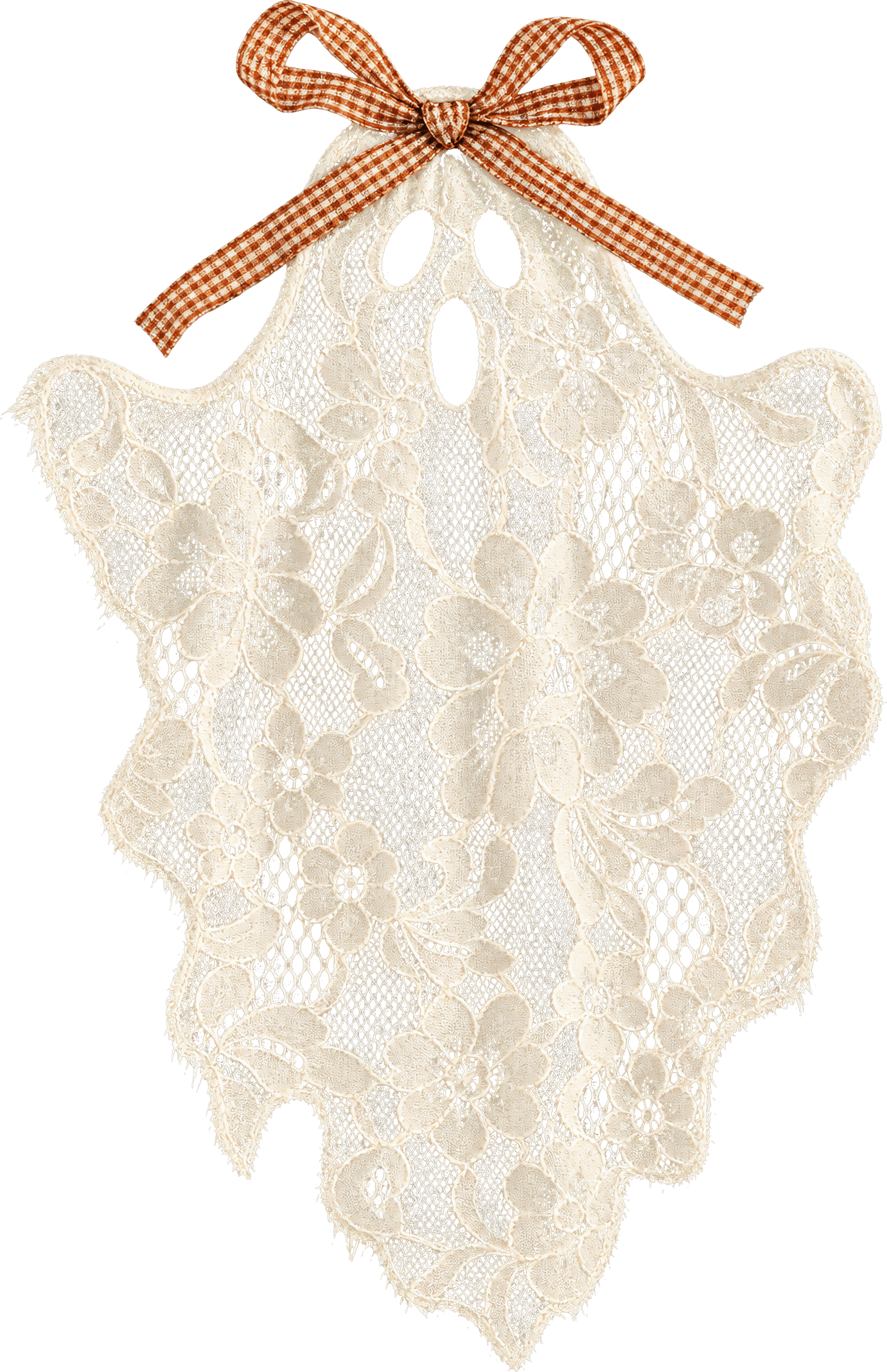 Lace Ghost Charm