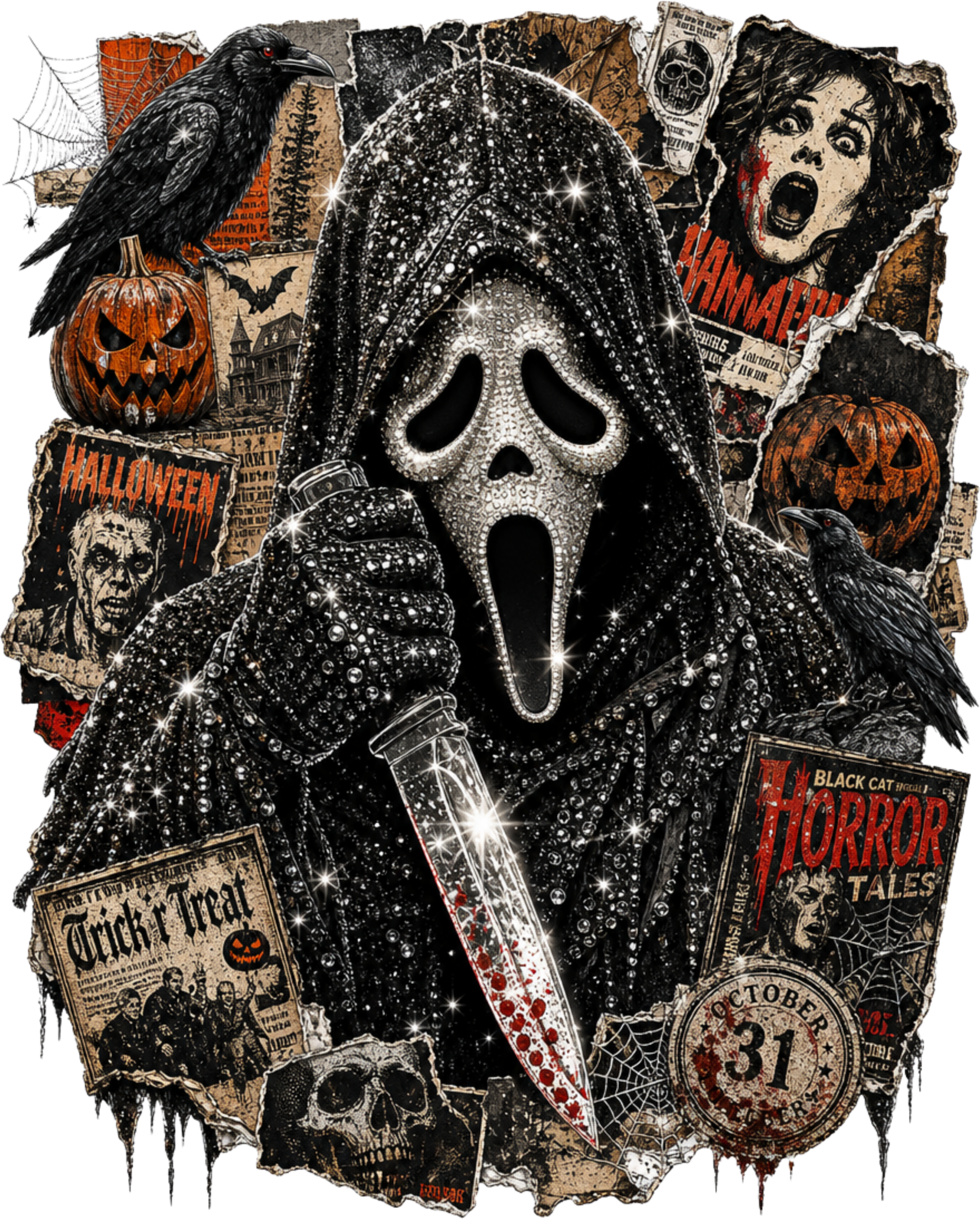 Ghostly Killer Collage