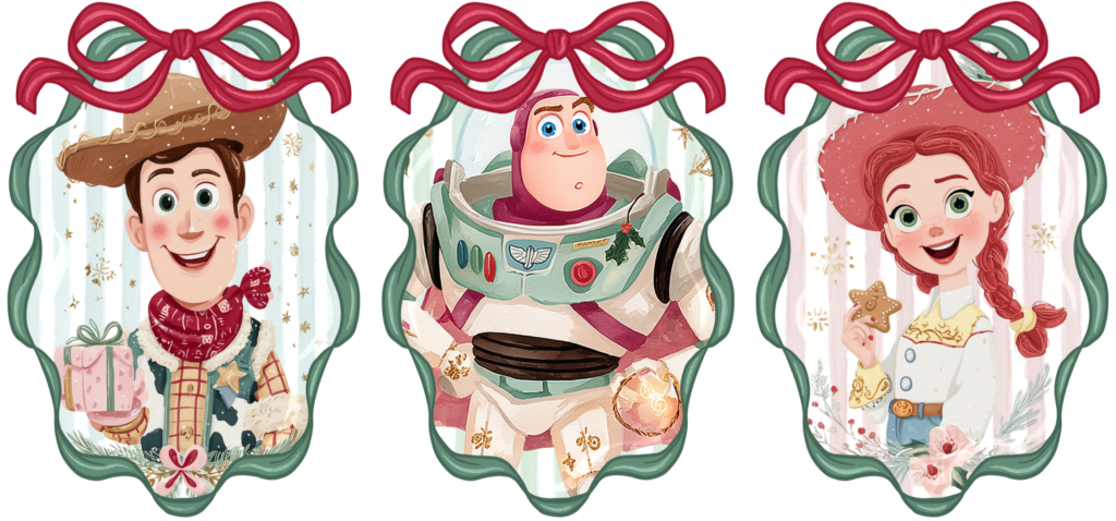 Festive Toy Friends Cupwrap