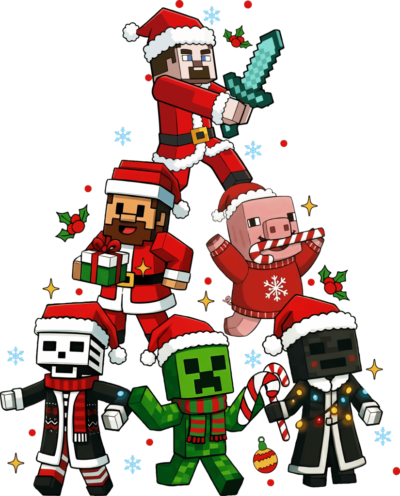 Pixel Christmas Crew