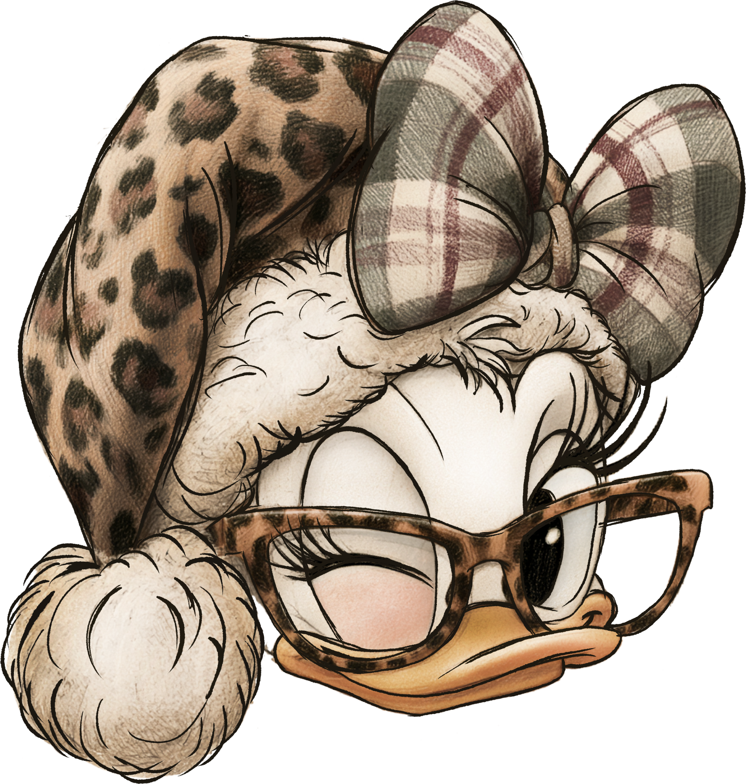 Leopard Bow Spectacles