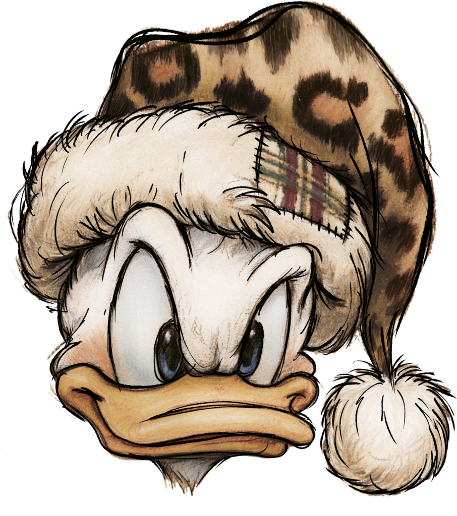 Grumpy Holiday Duck