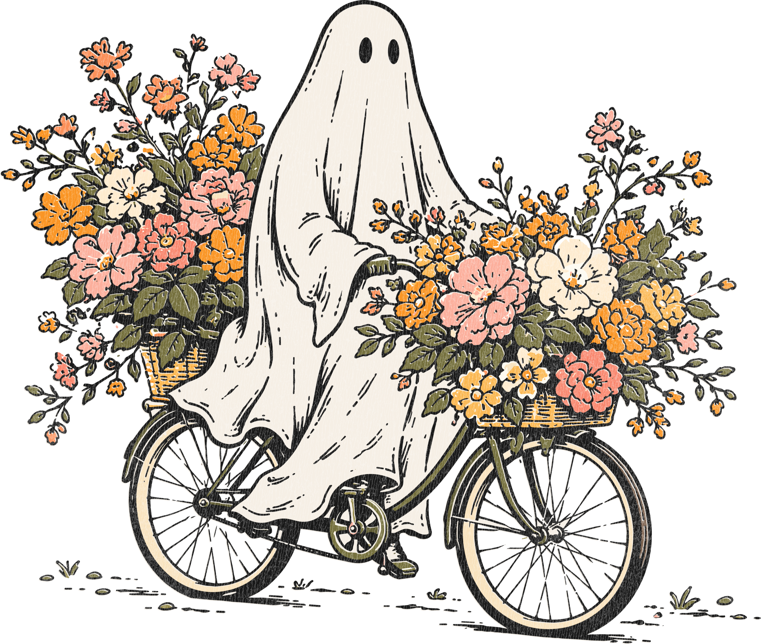 Ghostly Garden Rider