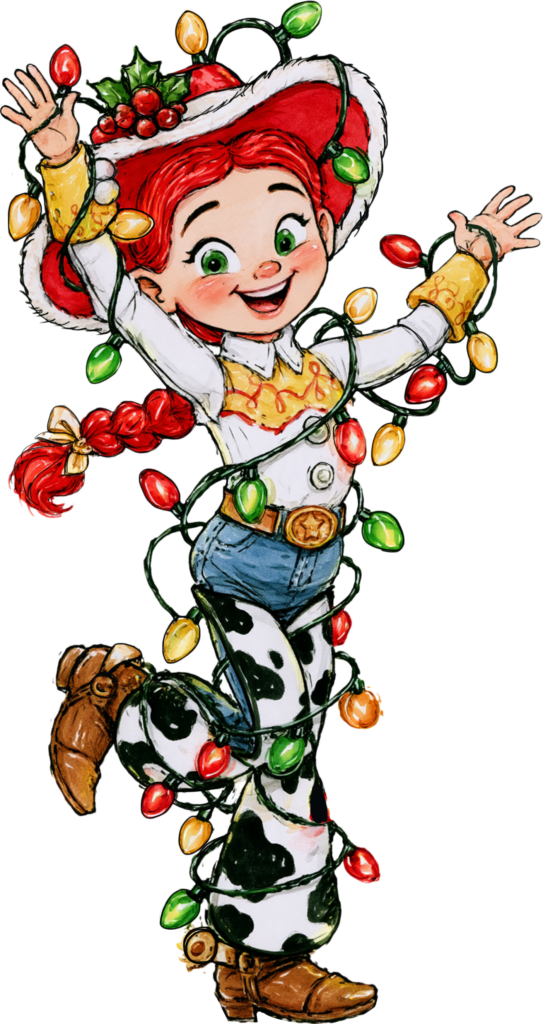 Festive Cowgirl Christmas