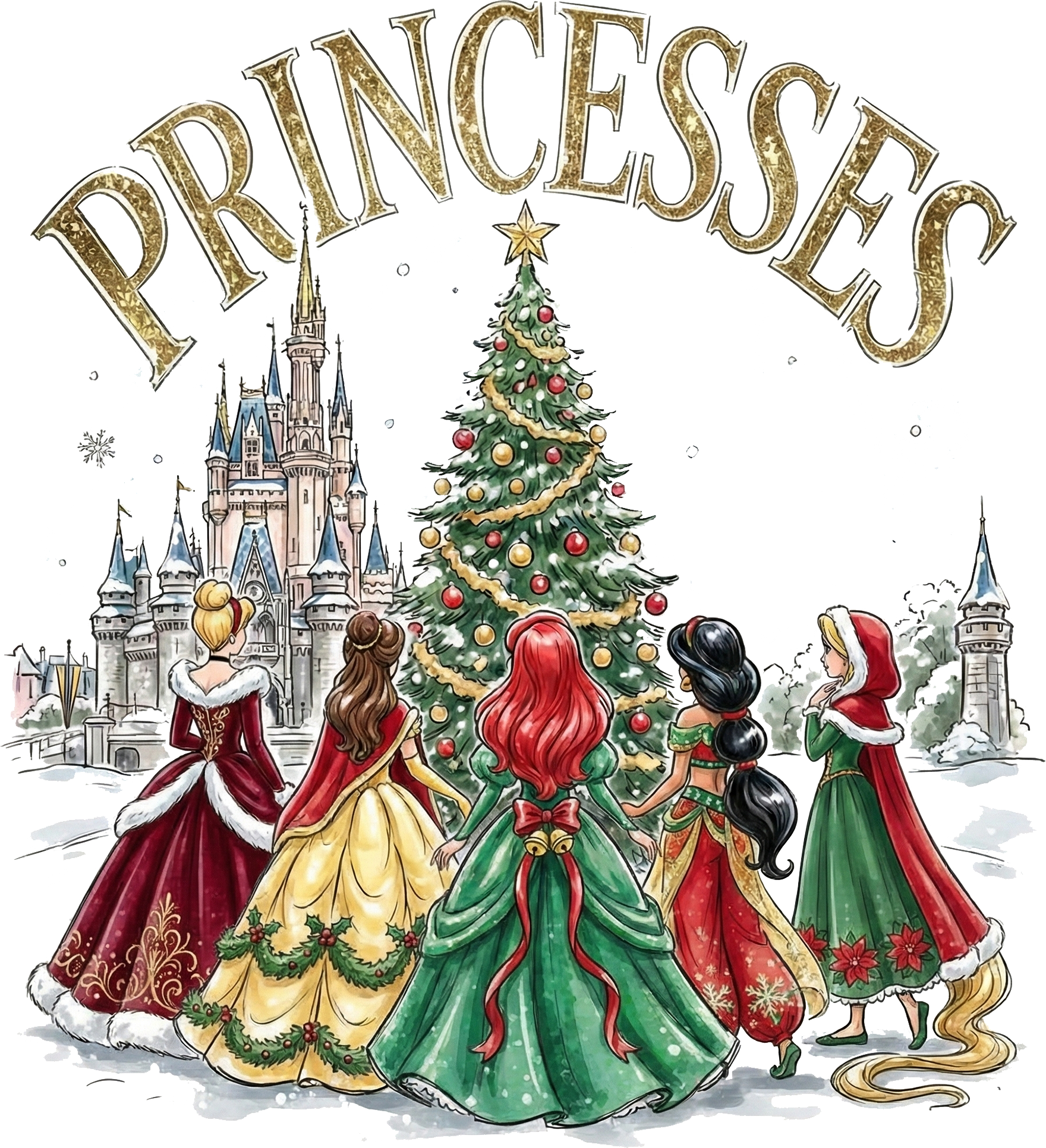 Princess Castle Christmas