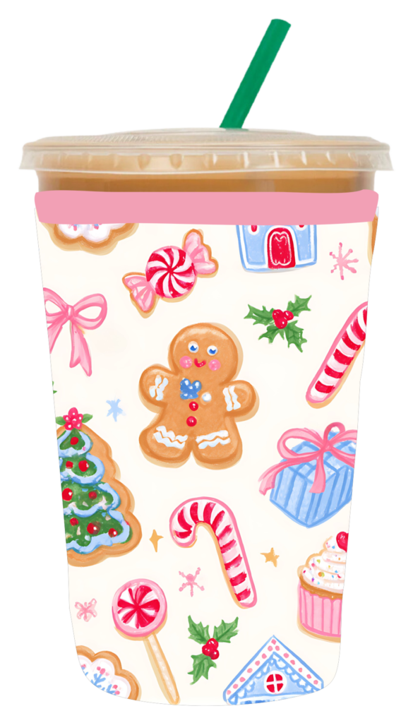 Festive Treats Coozie coozie, Medium Coozie