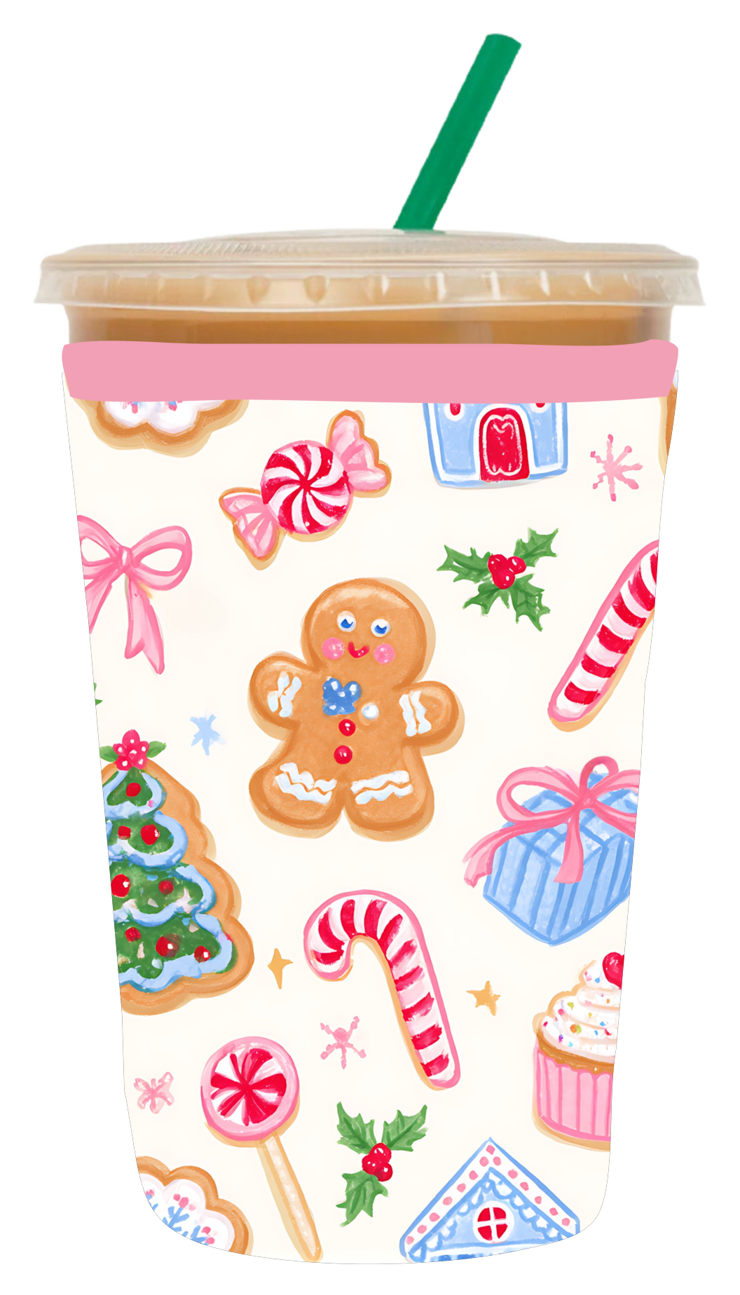 Festive Treats Coozie coozie, Medium Coozie