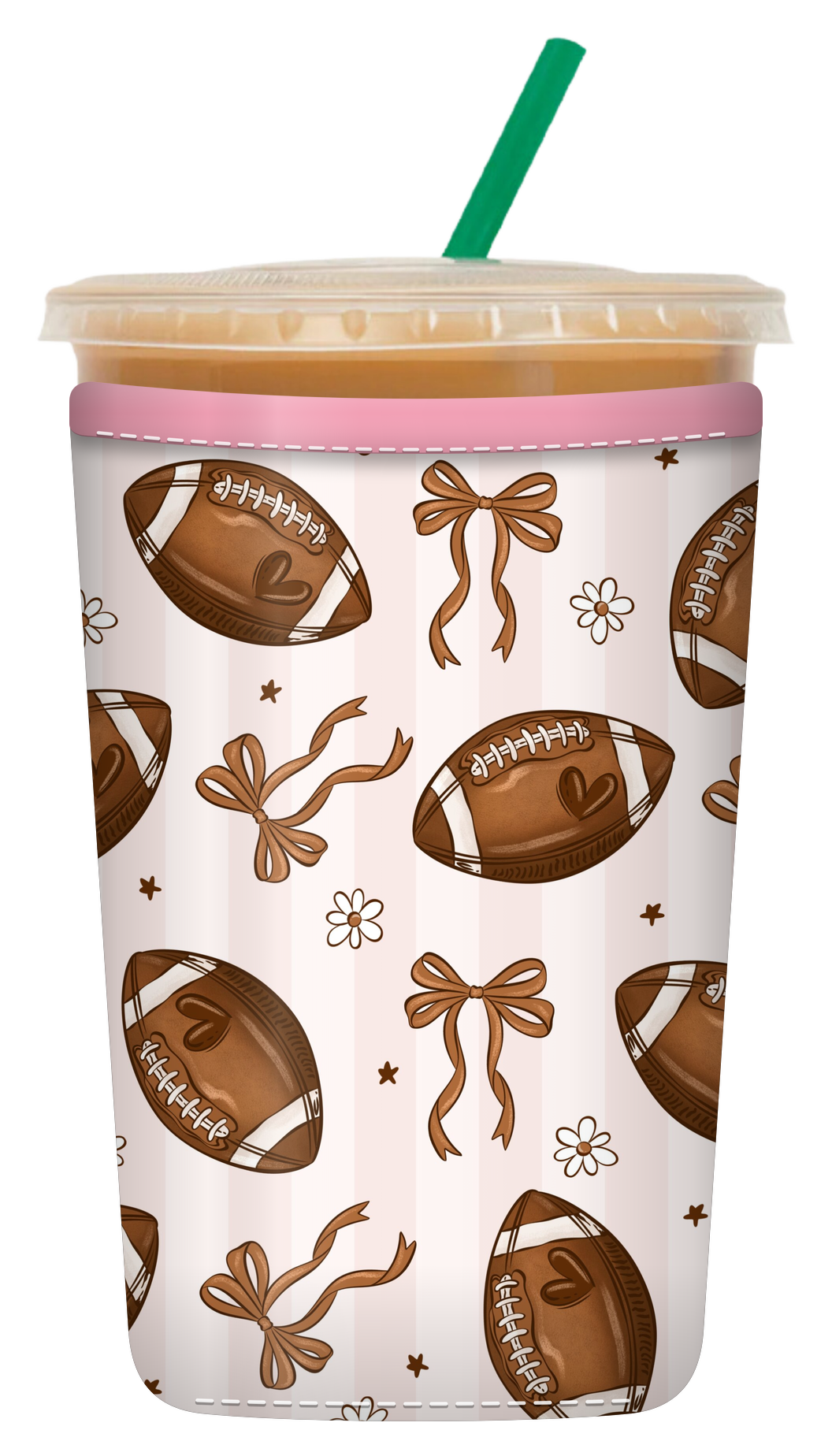 Game Day Love Coozie, Medium (22-24oz) coozie, Medium Coozie