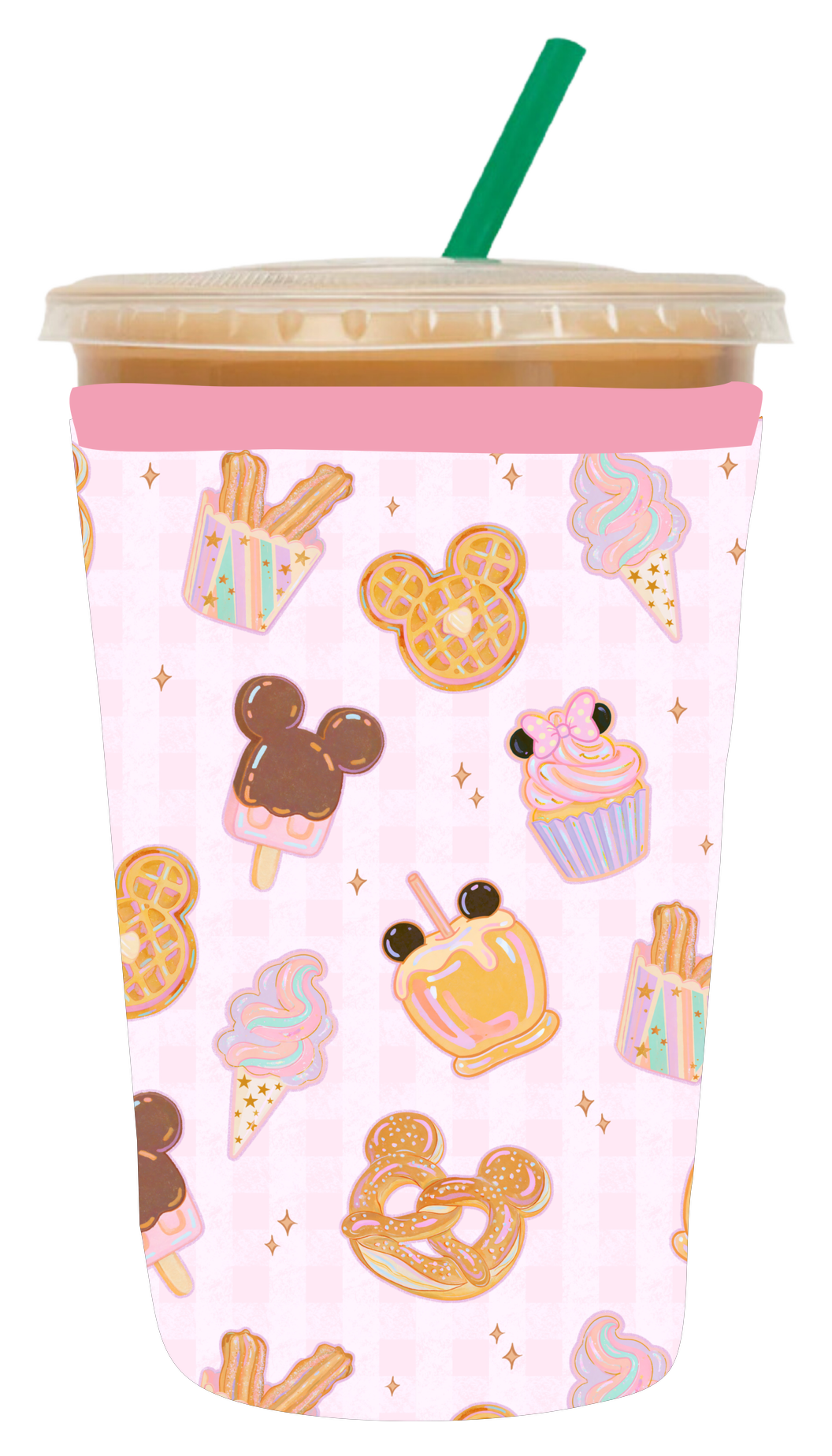 Sweet Treats Design Coozie, Medium (22-24oz) coozie, Medium Coozie