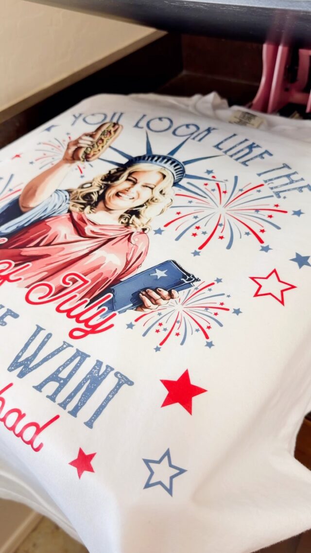 DTF transfer: Did you enjoy your Fourth of July as much we enjoyed the peel of these transfers