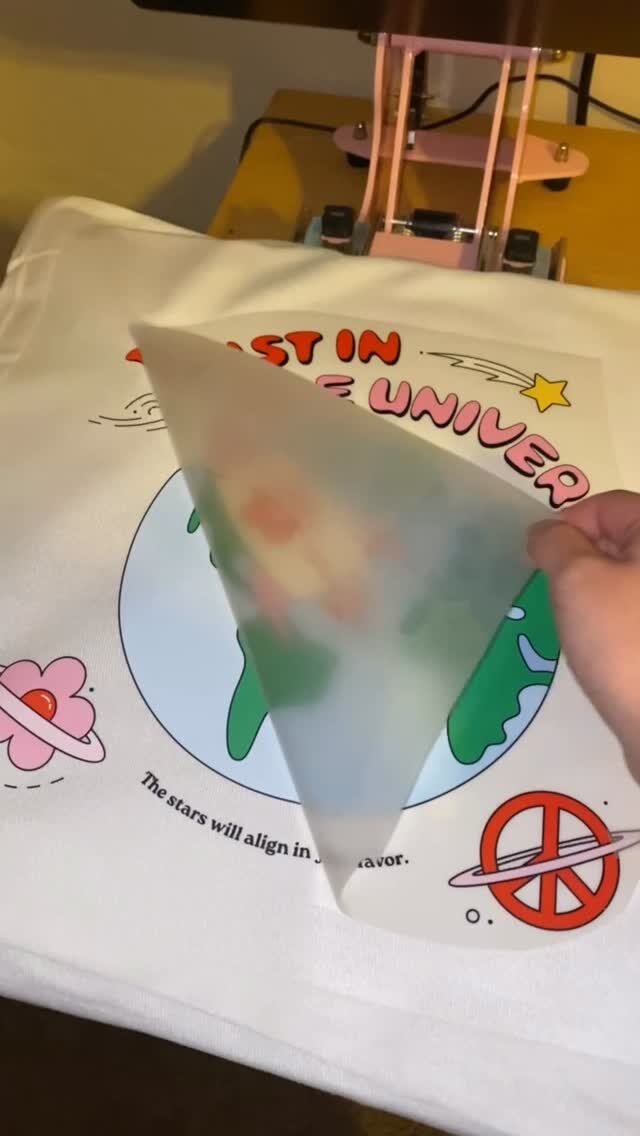 DTF transfer: Colorful vibrant easy to peel transfers ? Absolutely